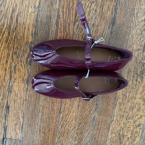 A New Day Dark Red Patent Leather Shoes – Unworn NWT – Size 6
